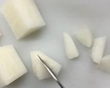 チクワとシャキシャキ大根の七味炒り作り方1写真