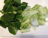 ☆春色鮮やか！卵とチンゲン菜炒め作り方1写真