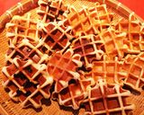 美味しい！ワッフル！〜蒸しパン生地で〜作り方3写真