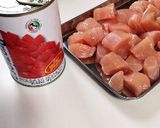 ささみとたっぷり野菜のヘルシートマト煮作り方1写真