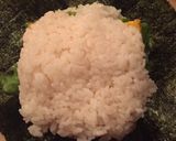 くまさんデコおにぎらず＊キャラ弁にも作り方3写真