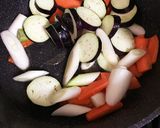 話題入り感謝〜♡ 鶏肉とナスの甘辛炒め作り方3写真