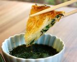 筍とそうめんの和風チヂミ作り方6写真