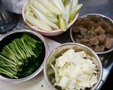 昔ならでわ栄養満点ジューシー牛味噌もつ鍋作り方5写真