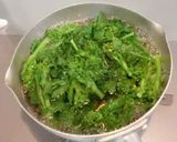 菜の花の炒り豆腐作り方2写真