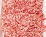乳卵小麦なし肉種 簡単挽肉料理作り方1写真