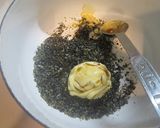 里芋のゴママヨ和え作り方4写真