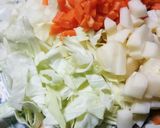 美肌のためのトマトスープ。作り方1写真