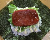 おにぎらず(テリマヨ魚肉ハンバーグ)♡作り方6写真