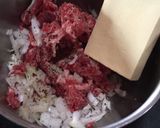 高野豆腐と牛肉のハンバーグ作り方1写真