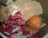 高野豆腐と牛肉のハンバーグ作り方3写真