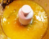 材料4つ、電子レンジでつくるマロンケーキ作り方1写真