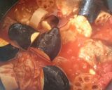 豚バラブロックと野菜のトマト煮作り方8写真