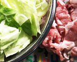 速攻晩ご飯！豚こま肉で回鍋肉作り方1写真