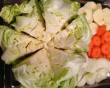 まるごとキャベツ♤野菜たっぷりチキン煮作り方1写真