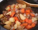 時短！艶やかで美味しいカレー〈市販ルー〉作り方5写真