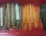 むね肉ロール＊ごま味噌だれ作り方1写真