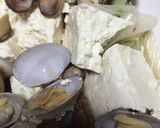 あさりと豆腐のレンジ蒸し作り方4写真