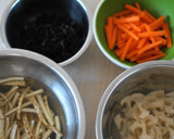根菜とひじき、枝豆の彩り白和え作り方1写真
