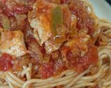 ☆鶏肉とアンチョビのサルサパスタ☆作り方7写真
