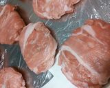 お安くジューシー♡薄切り肉でステーキ風作り方2写真