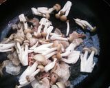 5分でできる!豚肉としめじの卵とじ☆作り方3写真