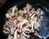 5分でできる!豚肉としめじの卵とじ☆作り方4写真