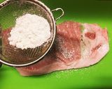 長芋の豚肉巻き♪作り方3写真