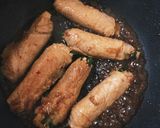 長芋の豚肉巻き♪作り方8写真