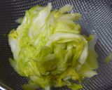 美味しい春キャベツの中華風あえ物作り方1写真