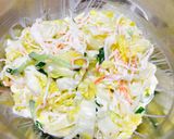 白菜と カニカマの サラダ作り方3写真