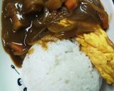 オムレツカレー◆プレーンオムレツとコラボ作り方3写真