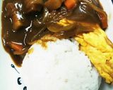 オムレツカレー◆プレーンオムレツとコラボ作り方4写真