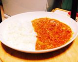 簡単 鯖水煮缶とトマトのカレー作り方6写真