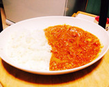簡単 鯖水煮缶とトマトのカレー作り方6写真