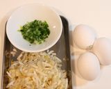 もやしオムライス（콩나물오므라이스）。作り方1写真
