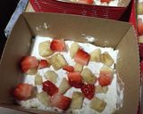 外でも食べたいデザート！苺バナナケーキ♡作り方4写真