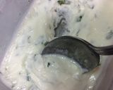 バジルのフローズンヨーグルト作り方3写真