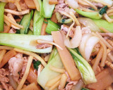 豚肉と青梗菜の中華炒め♪メンマ、筍入り♪作り方6写真