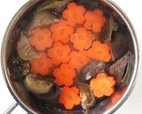 干し椎茸と昆布出汁で✿人参の精進煮作り方6写真