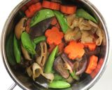 干し椎茸と昆布出汁で✿人参の精進煮作り方9写真