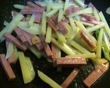 沖縄ポークと新じゃがチーズ炒め作り方4写真