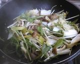 ぶりのすき焼き風煮物作り方4写真