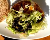 妄想料理　かっぱえびせんバーガー作り方8写真