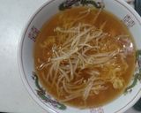 即席ラーメンであんかけもやしそば作り方8写真