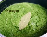 無塩料理☆ほうれん草でグリーンカレー作り方3写真
