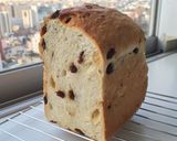 HBにお任せ~!ふんわりレーズン食パン♪作り方5写真