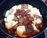 フンワリ肉団子とたっぷり大根の煮物☆作り方7写真