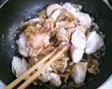 簡単！　鶏むね肉　玉ねぎの　クリーム煮♪作り方4写真