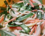 本格的❕海鮮チヂミと油淋鶏ソースでタレ作り方6写真